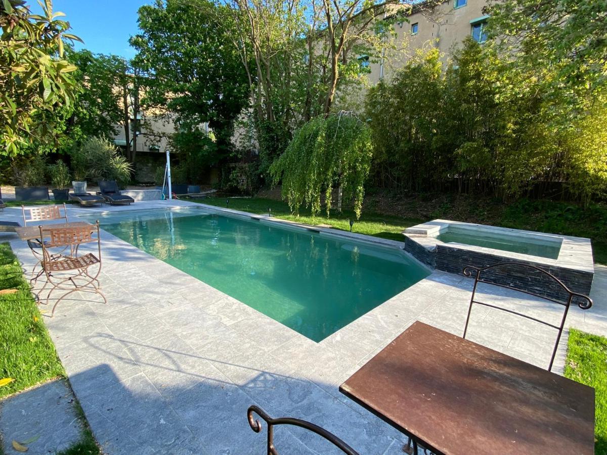 Demeure Saint Louis Historic Manor, City 700M, Parking,A C,Clim,Wifi, Heated Pool, City View Carcassonne Exterior photo